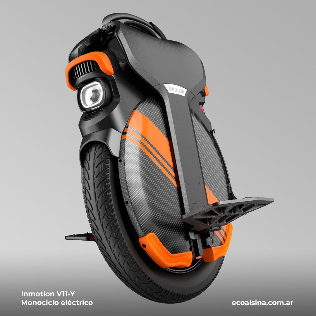 Monociclo eléctrico INMOTION Refinado diseño futurista.