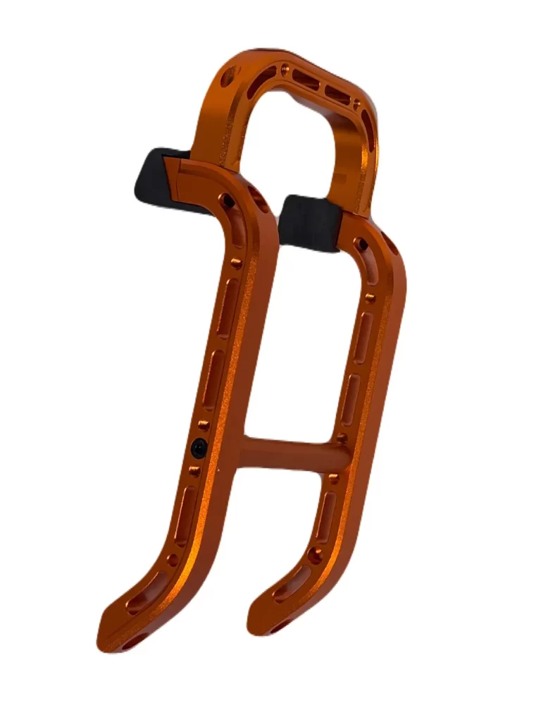 defensa delantera fierros naranja repuesto monorueda electrica inmotion v13 monociclo electrico ecoalsina.com.ar