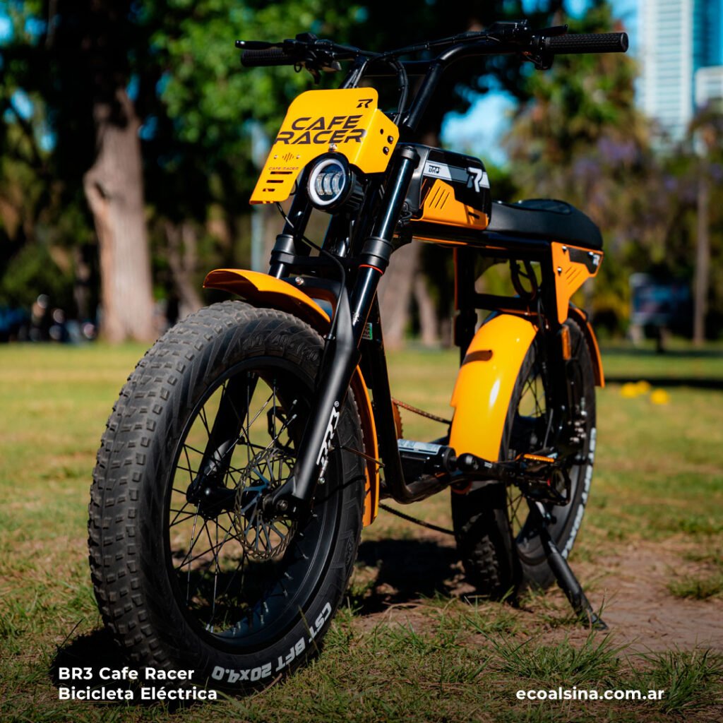 Bicicleta eléctrica BR3 Cafe Racer Eco Alsina