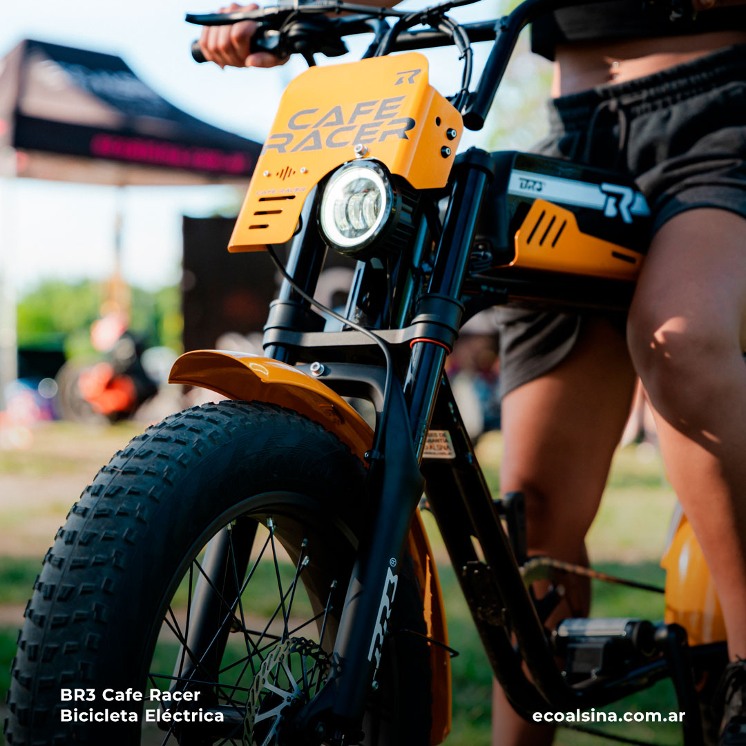 Bicicleta eléctrica BR3 Cafe Racer Eco Alsina