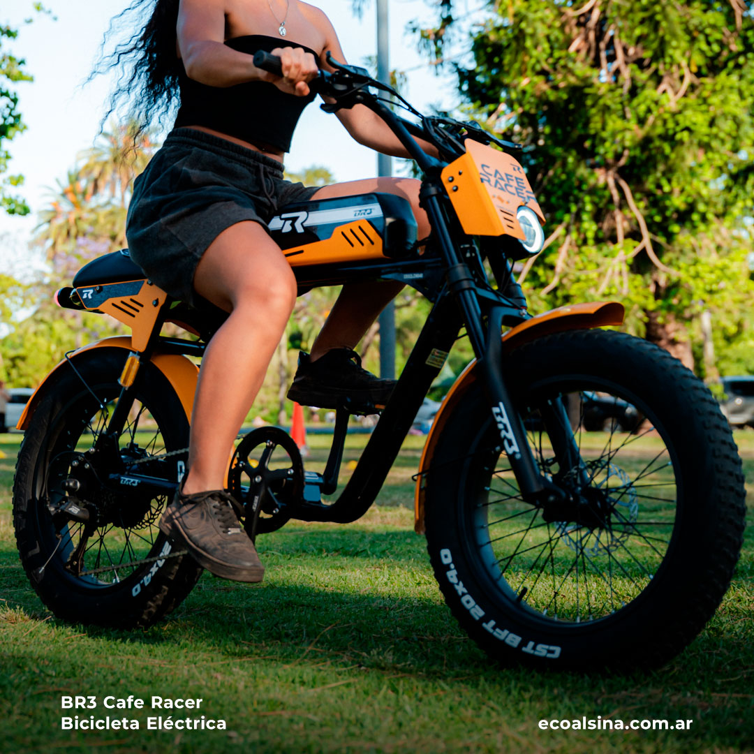 Bicicleta eléctrica BR3 Cafe Racer Eco Alsina