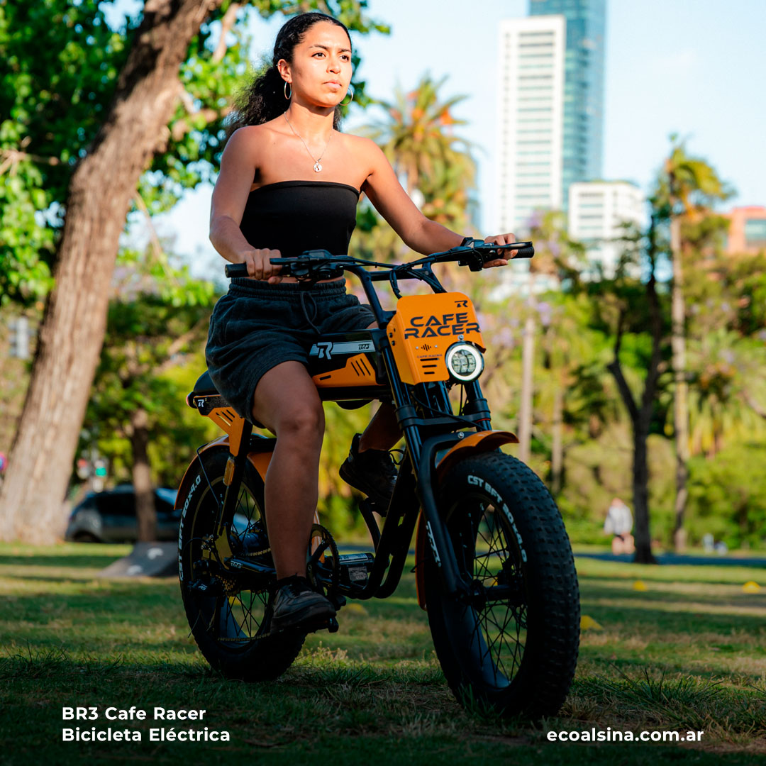 Bicicleta eléctrica BR3 Cafe Racer Eco Alsina