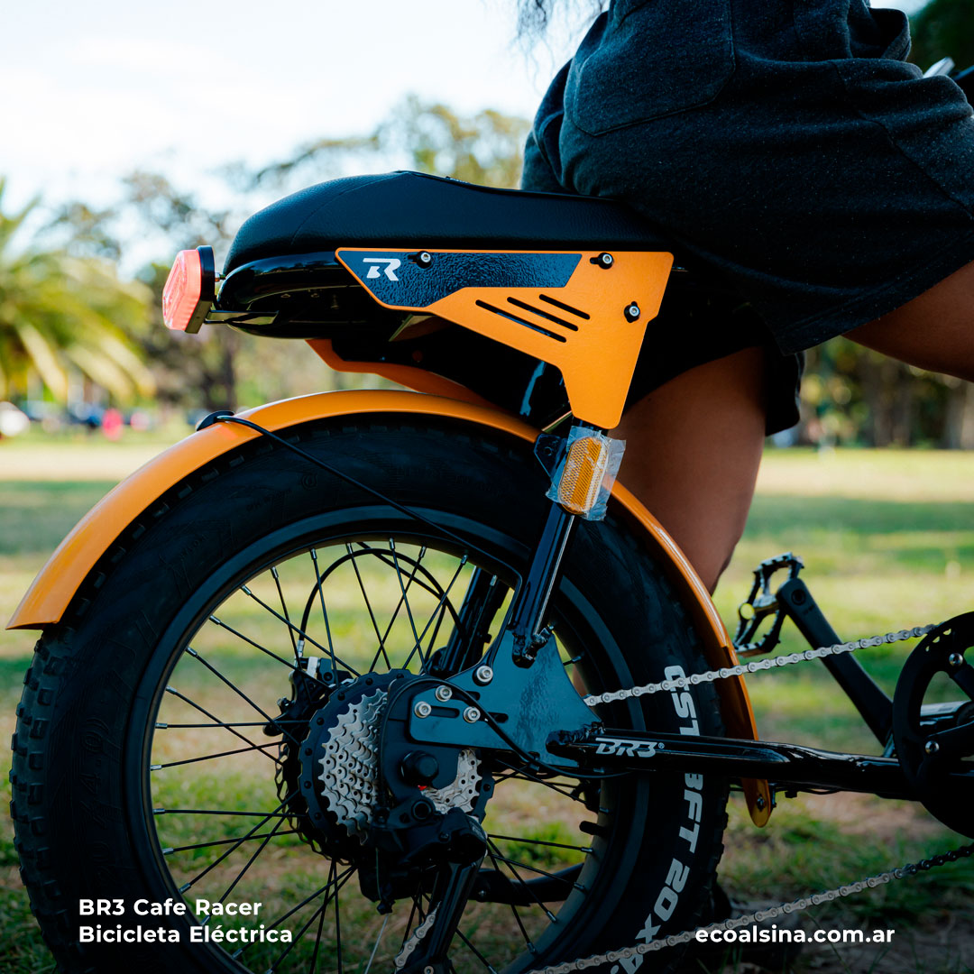 Bicicleta eléctrica BR3 Cafe Racer Eco Alsina