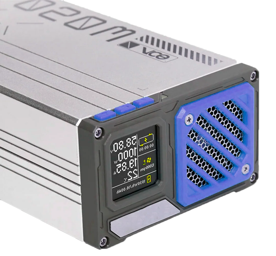 Con cargador rápido incluído