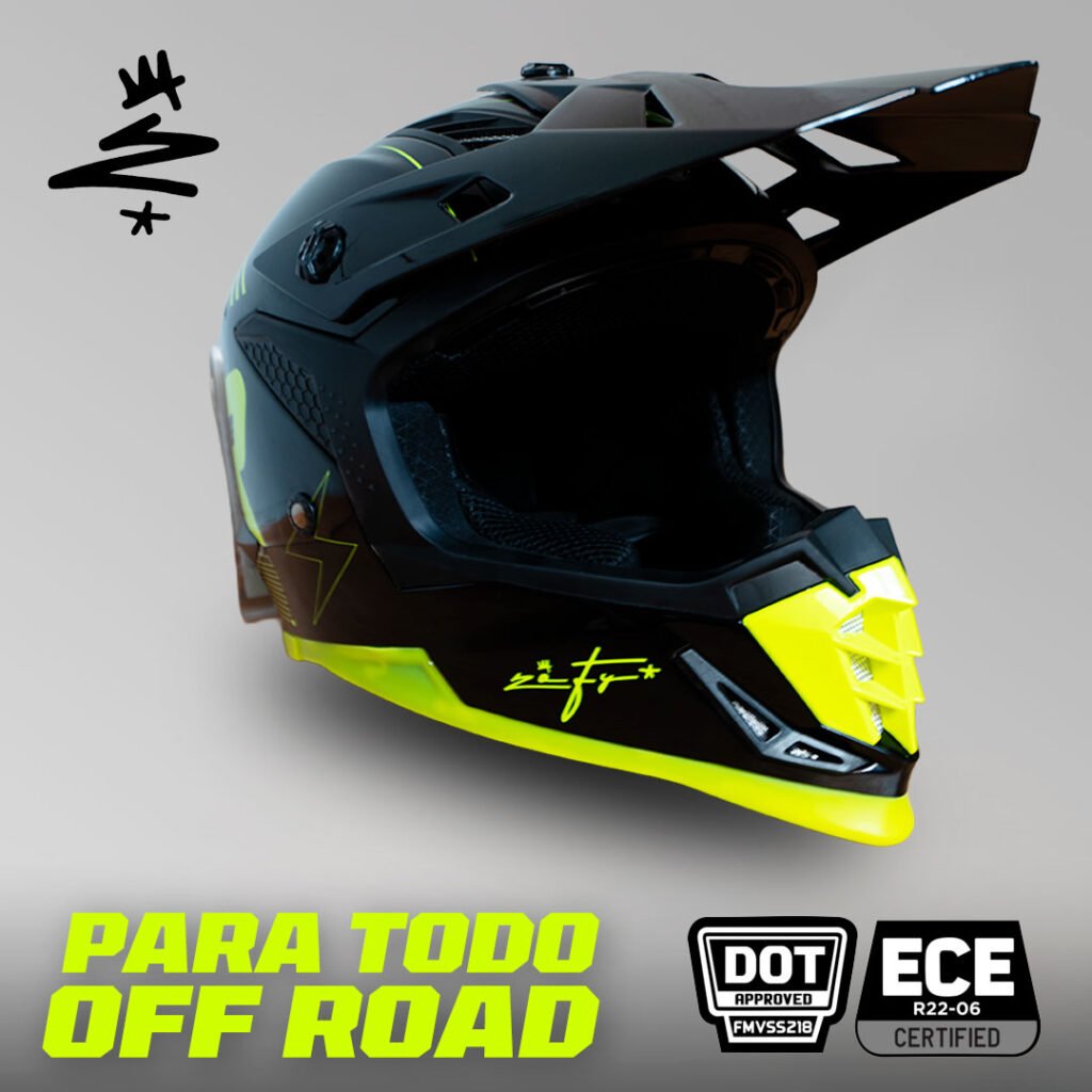 casco off road enduro ZOFY Z2 liviano homologado Argentina